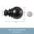 Kielle Layla 1" Single Curtain Rod-71298828