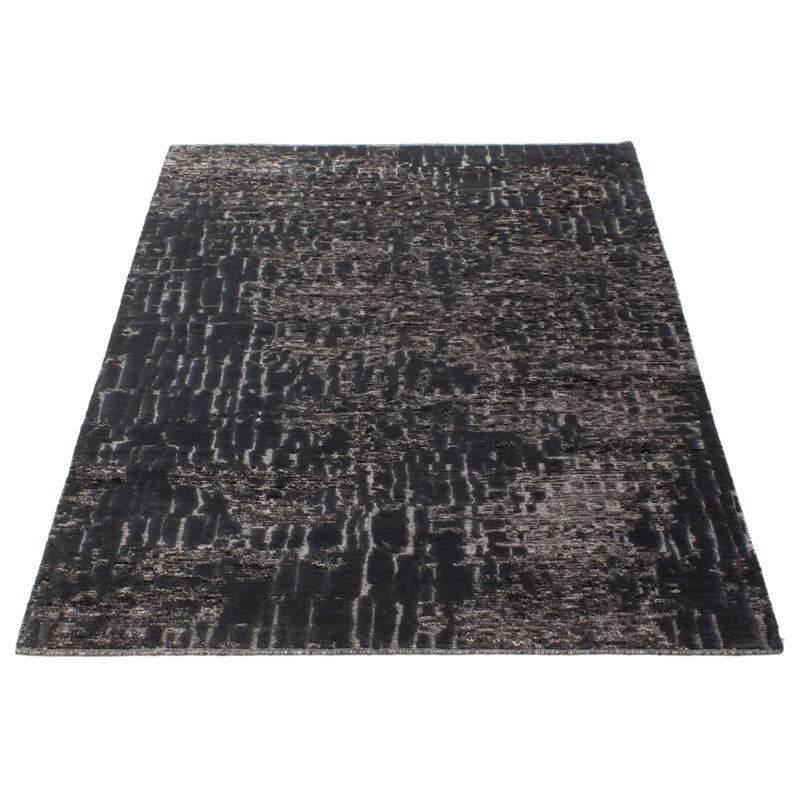 Tapis gris Tangier 9 pi 1 po x 6 pi 0 po