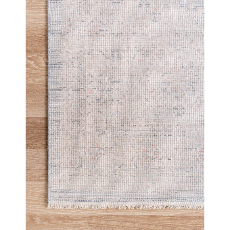 Tapis bleu / beige Araya, Rectangle 10 pi x 13 pi 5 po