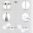Lio 35.8" W 6-Light Modern Linear Chandelier-705635651