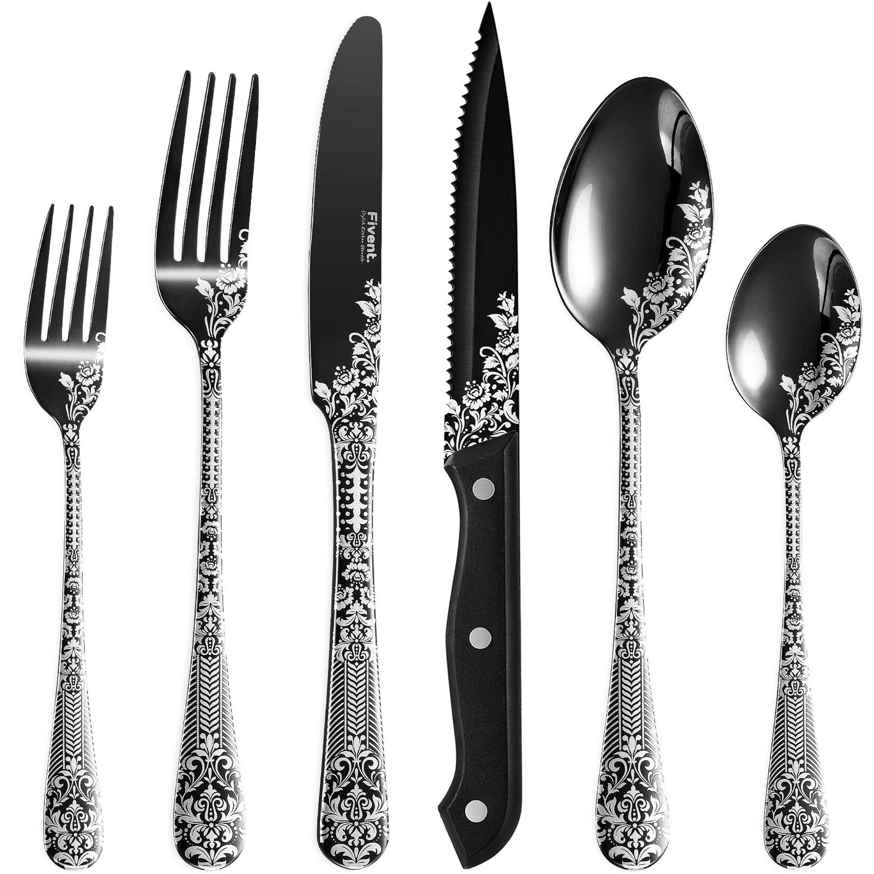 Prep & Savour Colby Stainless Steel Flatware Set - Service for 4