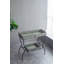Table d'appoint à plateau galvanisé 32 po x 15 po x 31 po Maggie (table incluse seulement)