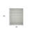 3' X 5' Gray Geometric Flatweave Handmade Distressed Area Rug With Fringe