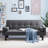 Darrell Upholstered Sofa-1394491124