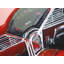 «Vintage Red Car Dashboard» sur toile