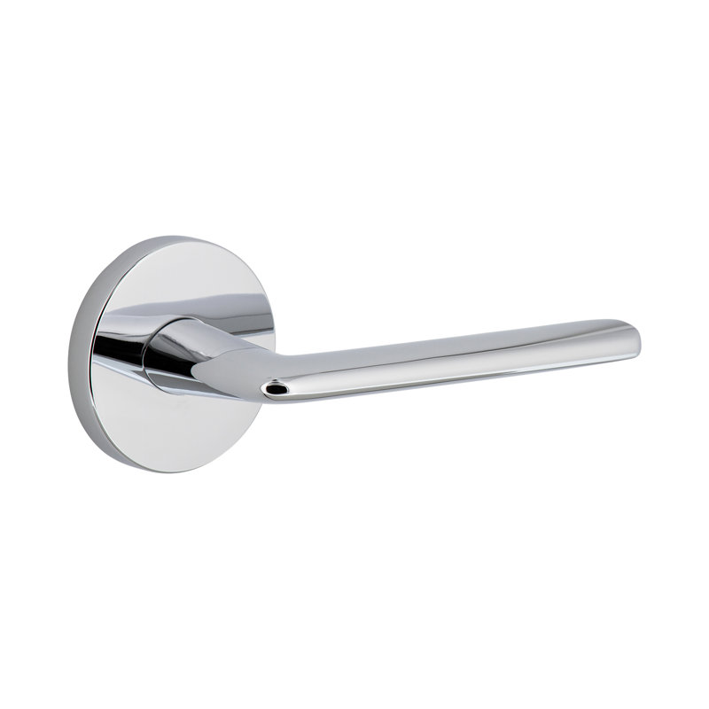 Rosace simple Viaggio Circolo avec levier Brezza, Droite, Chrome brillant, Rond