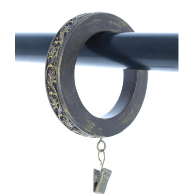 Anneau de rideau à volutes Lockwood