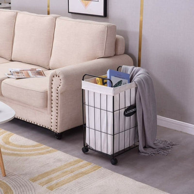 Rolling Laundry Hamper