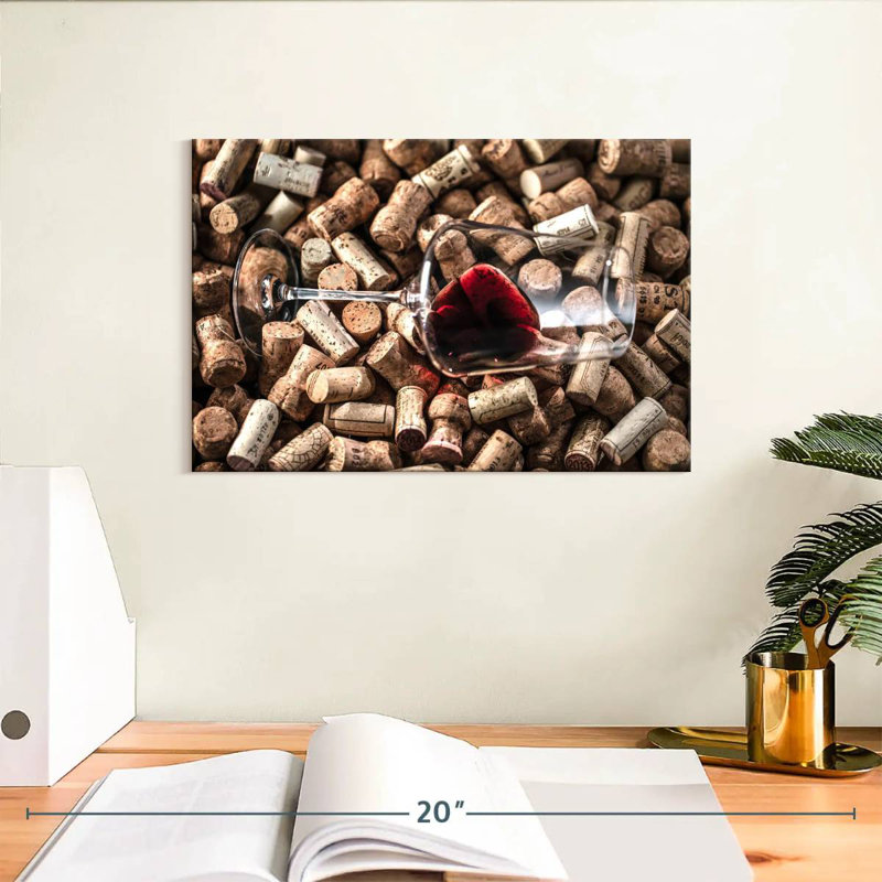 Yarlin Red Wine Corks, 8'' H x 12'' W
