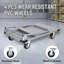 85.9cm H x 60cm W Utility Cart