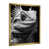 Toile avec cadre photo doré