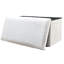 Repose-pieds avec rangement 30 "White Boucle