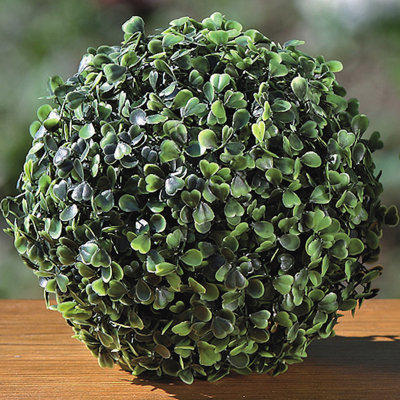 Faux Boxwood Topiary