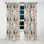 Tribal Dreamscape Feather Boho Pattern I - Boho Abstract Blackout Curtain - 1 Panels-107556051