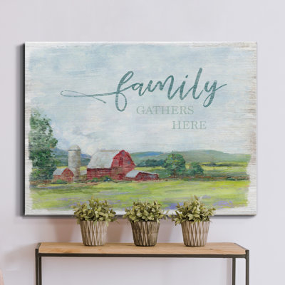 " Family Gathers Here "