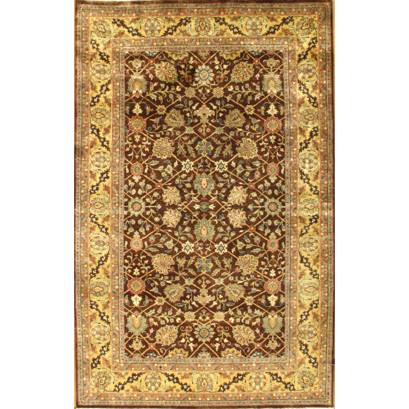 Oriental Area Rug in Brown