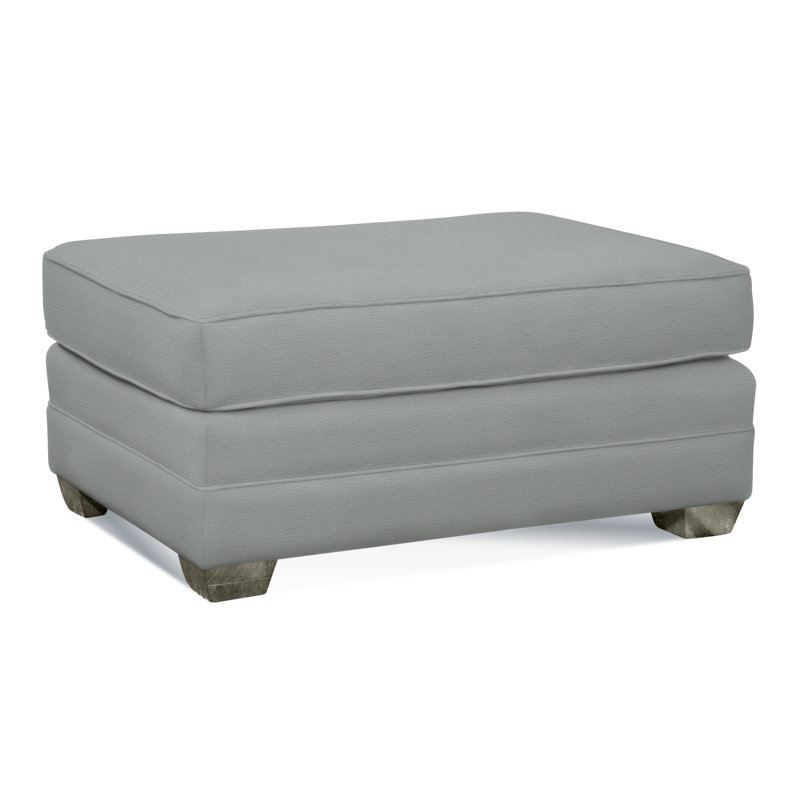 Bedford Ottoman, Brown Geometric, 0456-33, Greystone