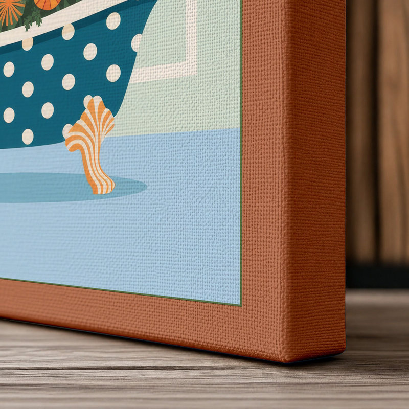Print, Terracotta Border, 30x20 - 76.2 x 50.8 cm