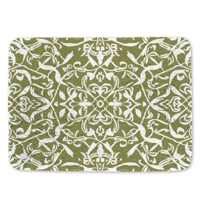 Crago Microfiber / Microsuede Non-Slip Bath Mat