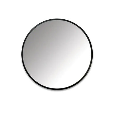Bali Round Metal Modern Wall Mirror