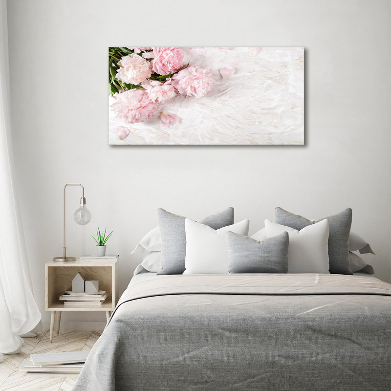 Peonies - Wrapped Canvas Print