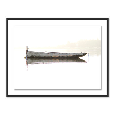 Oyster Skiff Print by Geoffrey Baris