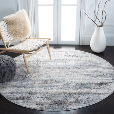 Kowalski Abstract Grey Area Rug