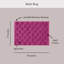 kate spade new york Dotted Woven Bath Rug, 21 in x 34 in, 100% Cotton Quick Dry French Navy Bath Mat-989905572-989905573