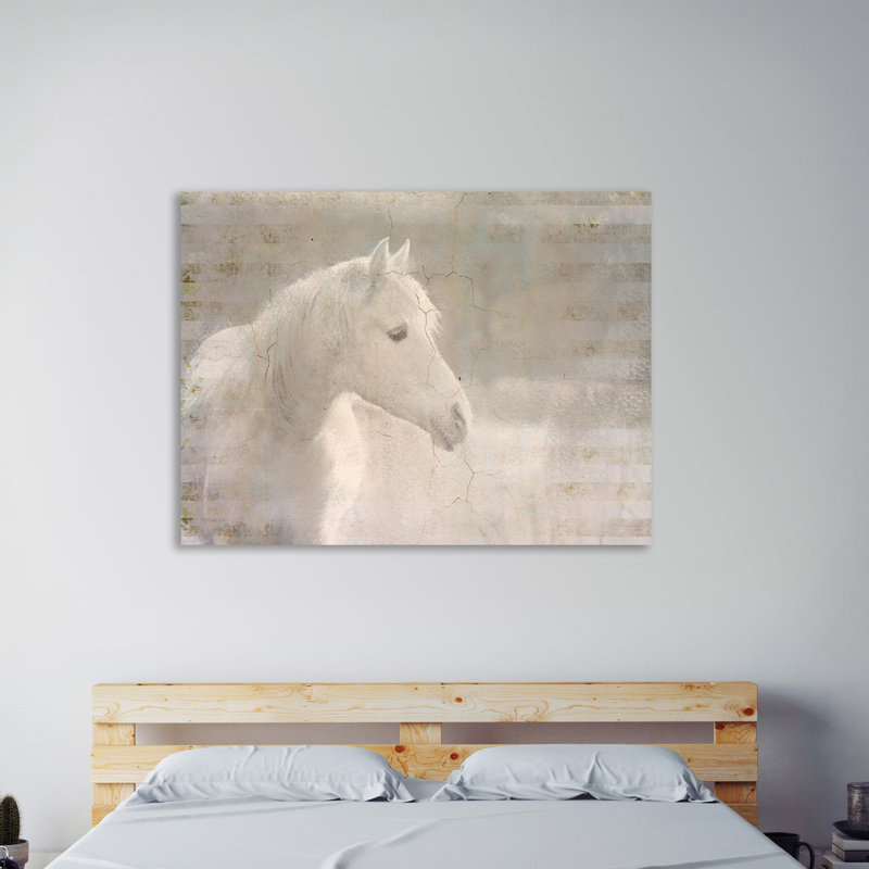 White Night Serenity by Kimberly Allen - Wrapped Canvas Print, 76cm H x 102cm W x 4cm D