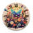 Mounthill Solid Wood Wall Clock-1174310531
