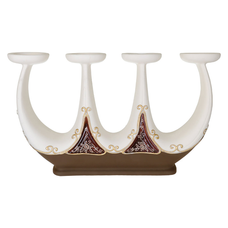 Concrete / Cement Tabletop Candelabra