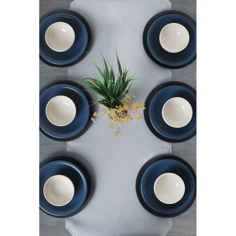 Negus 24 Piece Ceramic Dinnerware Set - Service for 6