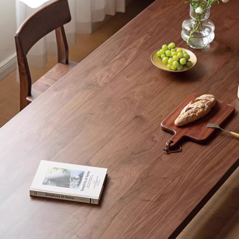 Modern wide dining table, 29.53"H x 62.99"L x 31.5"W