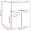 Mahjabeen 41cm Bathroom Vanity Base Only-84021399