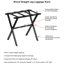  Porte-bagages pliant en bois-797164098
