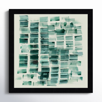 «Sea Glass I» par PI Studio - Peinture encadrée