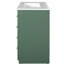 Meuble-lavabo de 30 po avec cadre en bois massif, charnières, planches, rangement spacieux pour tous les articles, style rétro et produits uniques à motif de rainures,-1306850165