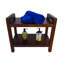 Banc de douche en teck DecoTeak l 24 po