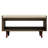 Linen Upholstered Storage Bench With Solid Wood Leg-1618811346