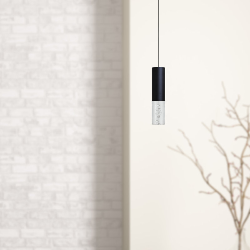 Rathi 1 - Light LED Single Pendant, Black