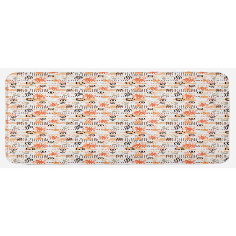 Tapis de cuisine Doodle