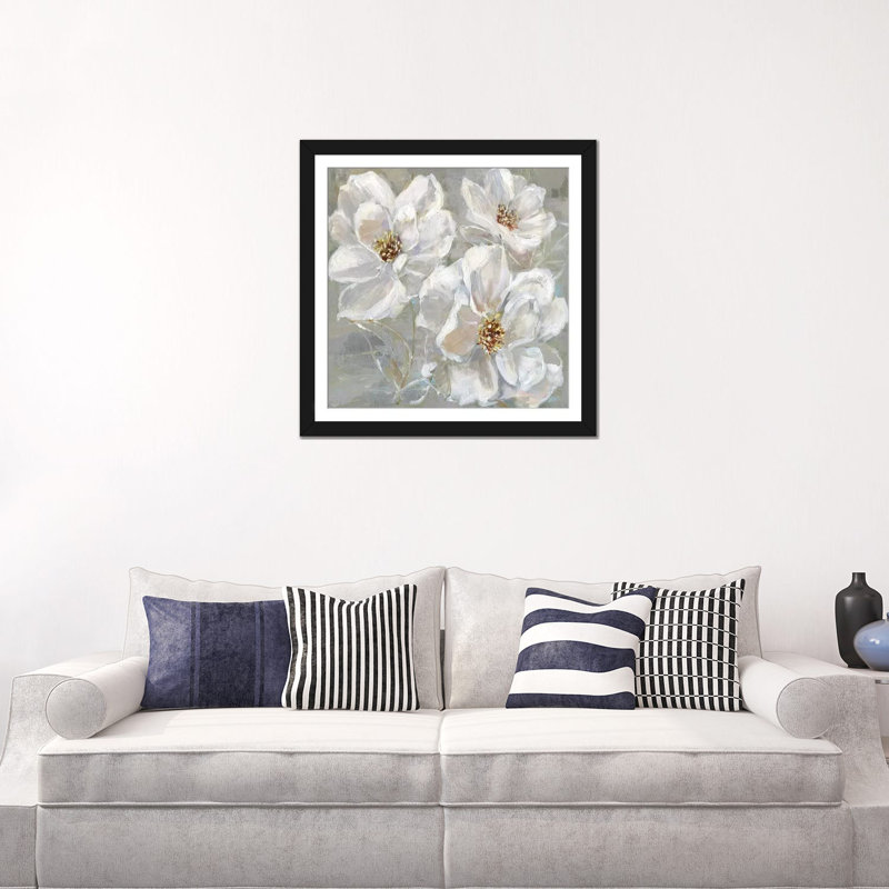 «Summer Solstice I», reproduction sur toile, H 12 po x l 12 po x P 0,75 po, Pas de tapis, Toile tendue