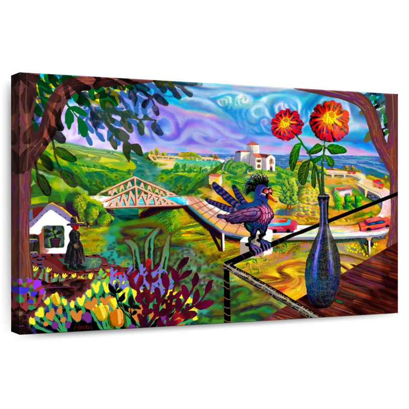 Gillard Zipolite, 24" H x 36" W