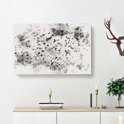 Birds On The Move - Wrapped Canvas