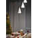 Laurens 3 - Light White/Metallic Gold LED Cluster Pendant