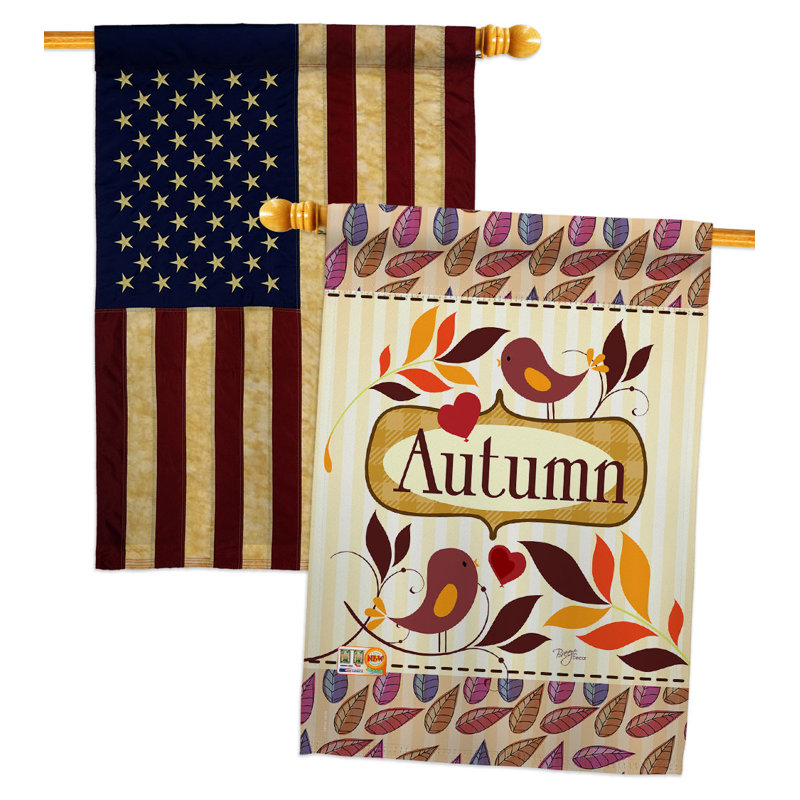 Double Sided 40 in. H x 28 in. W Polyester Animal House Flag