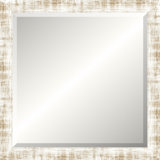 Faded White Legacy Mirror