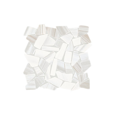 Itona Tile 12” x 12” Tumbled Natural Stone Pebble Mosaic Floor and Wall Tile (10 PC Per Carton) (9.69 SQFT Per Carton)