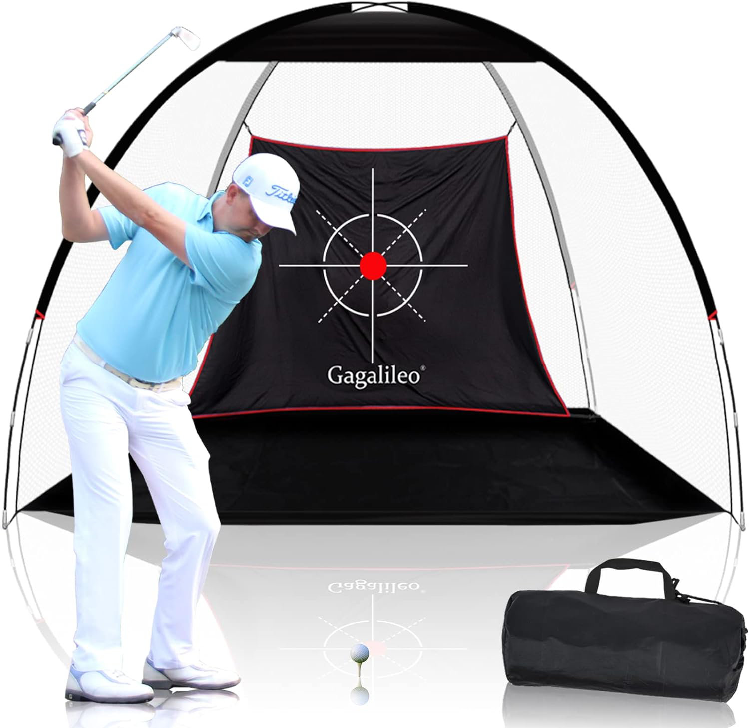 GaGalileo 10x7FT Golf Hitting Practice Net for Outdoor/Indoor | Wayfair