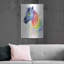 Dakota Fields «Rainbow Zebra» par Olga Shvartsur, art mural en métal, 12 po x 16 po-1820738280
